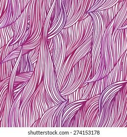 colorful  pink purple seamless pattern hair