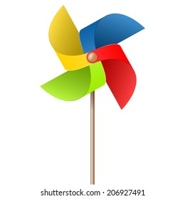 colorful pinwheel