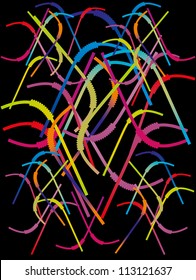 Colorful pipette