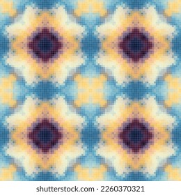 Colorful pixel art pattern seamless graphic background.