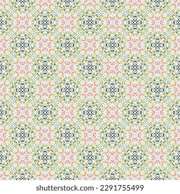 Colorful pixel art pattern seamless graphic background. Tartan plaid pattern with texture and wedding color.