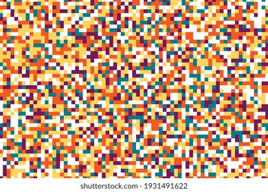 píxeles coloridos puntos de fondo caos