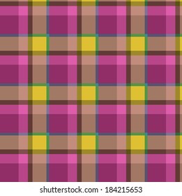 Colorful plaid background.