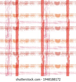 colorful plaid pattern  Color Cell Mexican Illustration Abstract monochrome check background with crossing brush Stroke.   American Fashion Stripe Wallpaper.