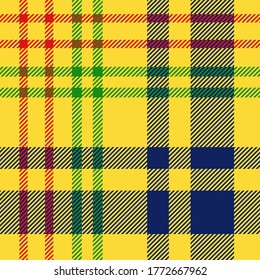 Colorful plaid pattern. Tartan design for pillows, shirts, dresses, tablecloth etc.