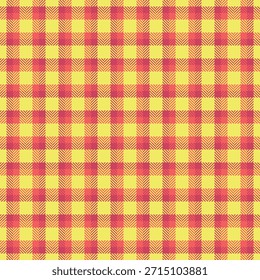 Colorful plaid pattern. A vibrant, repeating check design. Perfect for backgrounds, textiles, or creative projects needing a bold, eyecatching texture. Versatile  visually appealing.