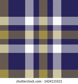 Colorful Plaid Seamless Pattern Background