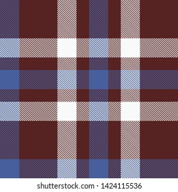 Colorful Plaid Seamless Pattern Background