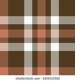 Colorful Plaid Seamless Pattern Background