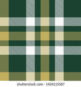 Colorful Plaid Seamless Pattern Background