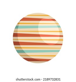colorful planet space outer icon