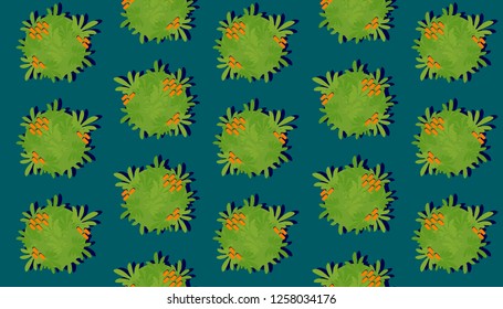 colorful plants, background, vector, abstract plants, logo, icon, vector illustration, floral seamless pattern