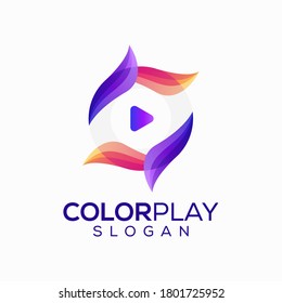 bunter Play-kreatives Logo-Design