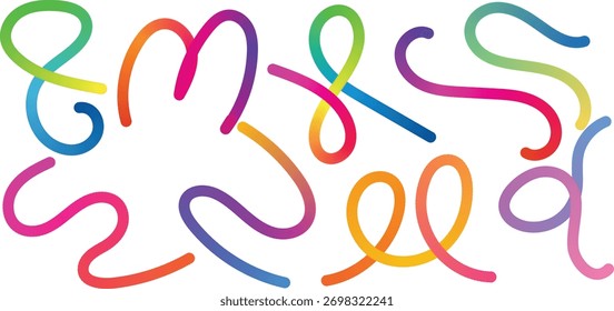 Colorful, playful, hand-drawn script text spelling "emms seed" isolated on transparent background.