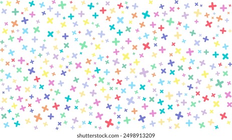 Fondo de Formas cruzadas de colores más
