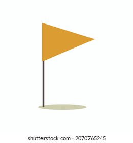 Colorful pointers  shapes symbol icon