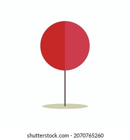 Colorful pointers  shapes symbol icon