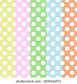 Colorful polka dot background hipster style,pattern,  design ,fashion background. Desktop,phone,computer. Poster for your business.Vector illustration.