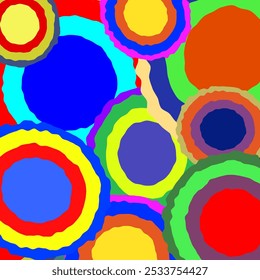 motif de fond à pois coloré