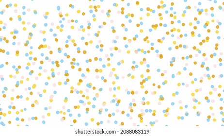 Colorful polka dot background. vector illustration.