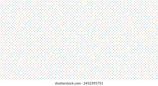 Colorful polka dot pattern background