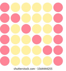 Colorful polka dot patterns that are arranged neatly and beautifully. An elegant template that can be used for modes, wallpapers, websites, book covers and logos.