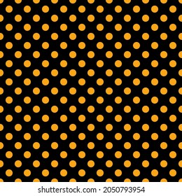 Colorful Polka Dot seamless pattern. Halloween pattern.