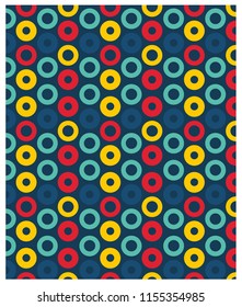 colorful polka dots background