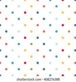 colorful polka dots background
