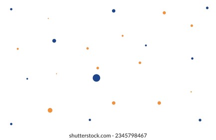 colorful polka dots design vector