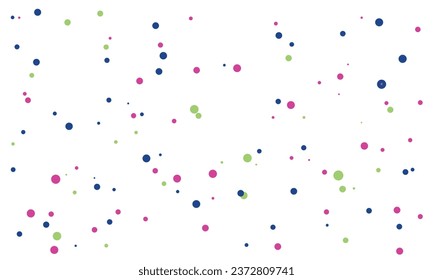 colorful polka dots design vector, dot vector, dot background vector