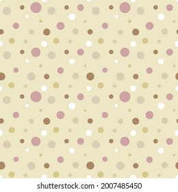 La polka colorida marca un patrón sin fisuras en el fondo blanco de 8. Brillo dorado y colores de moda amarillos. Para cumpleaños, San Valentín y diseño de álbumes. Copia de rastrillo.