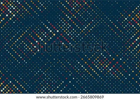 Colorful polka dots seamless pattern on white 2 background. Pleasing classic colorful polka dots textile pattern. Seamless scattered confetti fall chaotic decor. Abstract vector illustration.