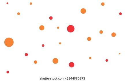 colorful polka dots vector background, dot vector, dot background vector, dot illustration