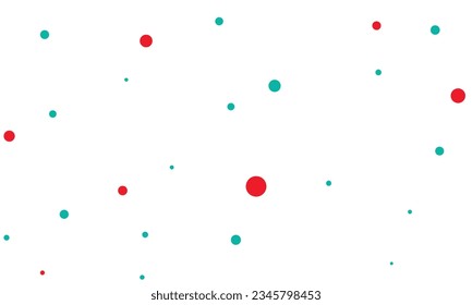 colorful polka dots vector background