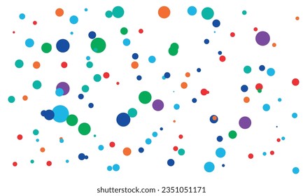 colorful polka dots vector background, colorful ‎abstract dot background