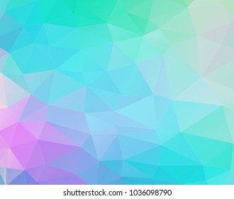 Colorful polygon Background 