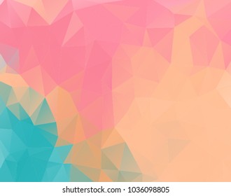 Colorful polygon Background 
