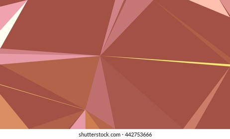 Colorful polygon background. Abstract Triangle Geometrical Background. Vector triangle mosaic background. Geometric design for business presentations. 