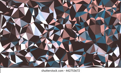 Colorful polygon background. Abstract Triangle Geometrical Background. Vector triangle mosaic background. Geometric design for business presentations. 