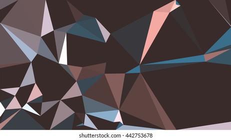 Colorful polygon background. Abstract Triangle Geometrical Background. Vector triangle mosaic background. Geometric design for business presentations. 