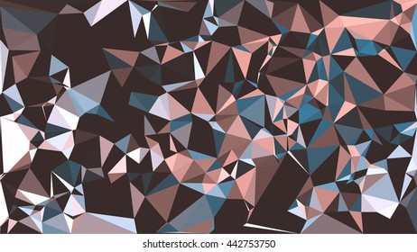 Colorful polygon background. Abstract Triangle Geometrical Background. Vector triangle mosaic background. Geometric design for business presentations. 