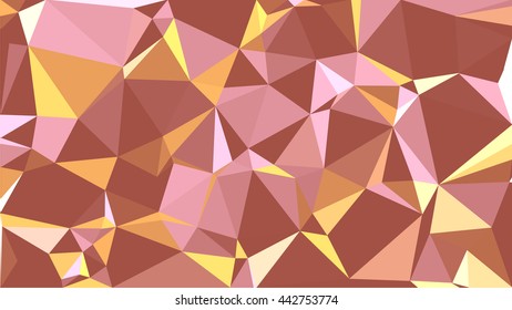 Colorful polygon background. Abstract Triangle Geometrical Background. Vector triangle mosaic background. Geometric design for business presentations. 