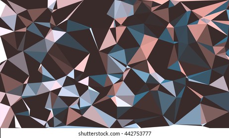 Colorful polygon background. Abstract Triangle Geometrical Background. Vector triangle mosaic background. Geometric design for business presentations. 
