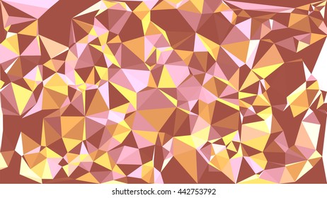 Colorful polygon background. Abstract Triangle Geometrical Background. Vector triangle mosaic background. Geometric design for business presentations. 