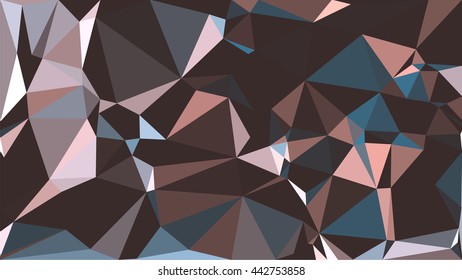 Colorful polygon background. Abstract Triangle Geometrical Background. Vector triangle mosaic background. Geometric design for business presentations. 