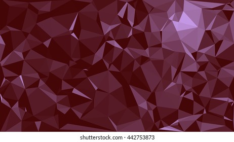 Colorful polygon background. Abstract Triangle Geometrical Background. Vector triangle mosaic background. Geometric design for business presentations. 