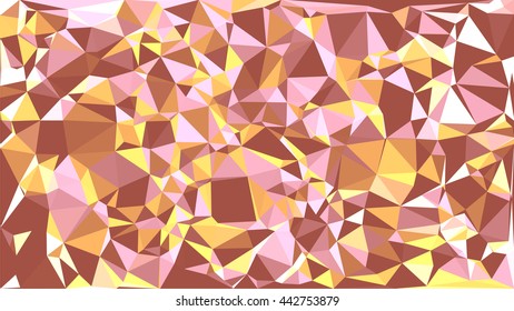 Colorful polygon background. Abstract Triangle Geometrical Background. Vector triangle mosaic background. Geometric design for business presentations. 