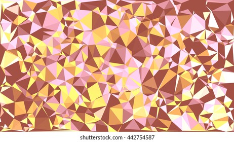 Colorful polygon background. Abstract Triangle Geometrical Background. Vector triangle mosaic background. Geometric design for business presentations. 