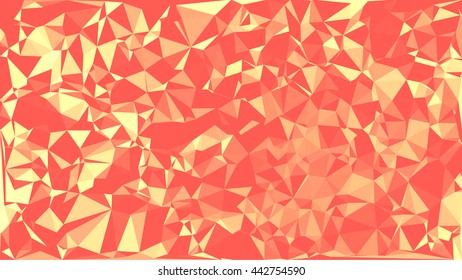 Colorful polygon background. Abstract Triangle Geometrical Background. Vector triangle mosaic background. Geometric design for business presentations. 